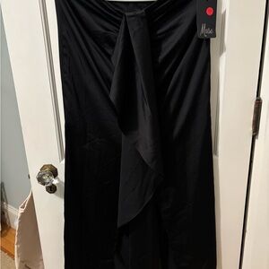 Muse Asymmetrical Black Skirt